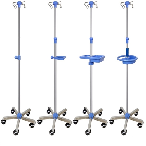 BTI01J Heavy Duty 5-leg IV Drip Stand For Hospital