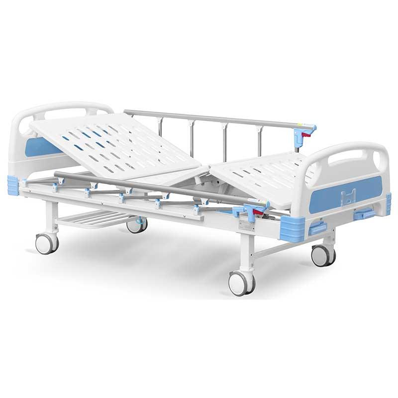 BTH209 Wholesale Hot Sale 2 Crank Manual Medical Nursing Hospital Bed